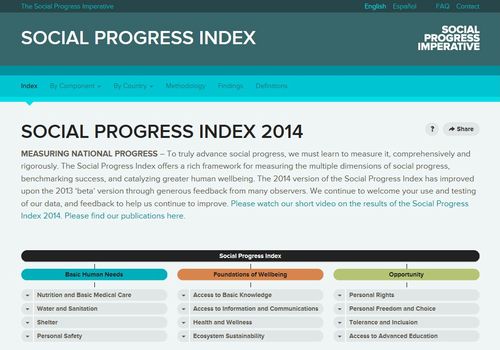 The Social Progress Index 2014: An index that moves beyond simply measuring GDPNo Small Change--Evaluating your community currency: free handbook