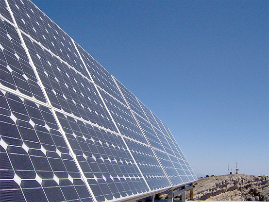 Photovoltaic power station in Spain