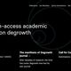 専門誌『Degrowth（脱成長）』創刊！今がベストタイミング