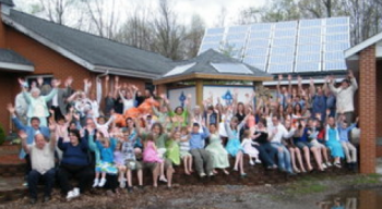小さい町の住民参加による太陽光発電プロジェクト