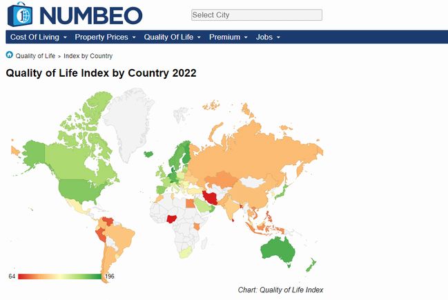 閲覧者の投稿結果が反映される「生活の質」指標、10年前の結果と比較すると？