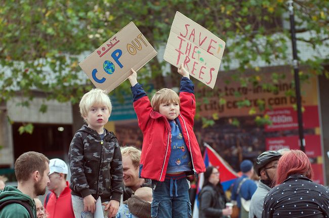 COP27での若者の声、「将来世代は気候変動によって今の4倍の影響を受ける！」