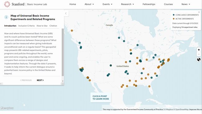 加速する北米のベーシック・インカムの実証実験　すでに110地域で実施！